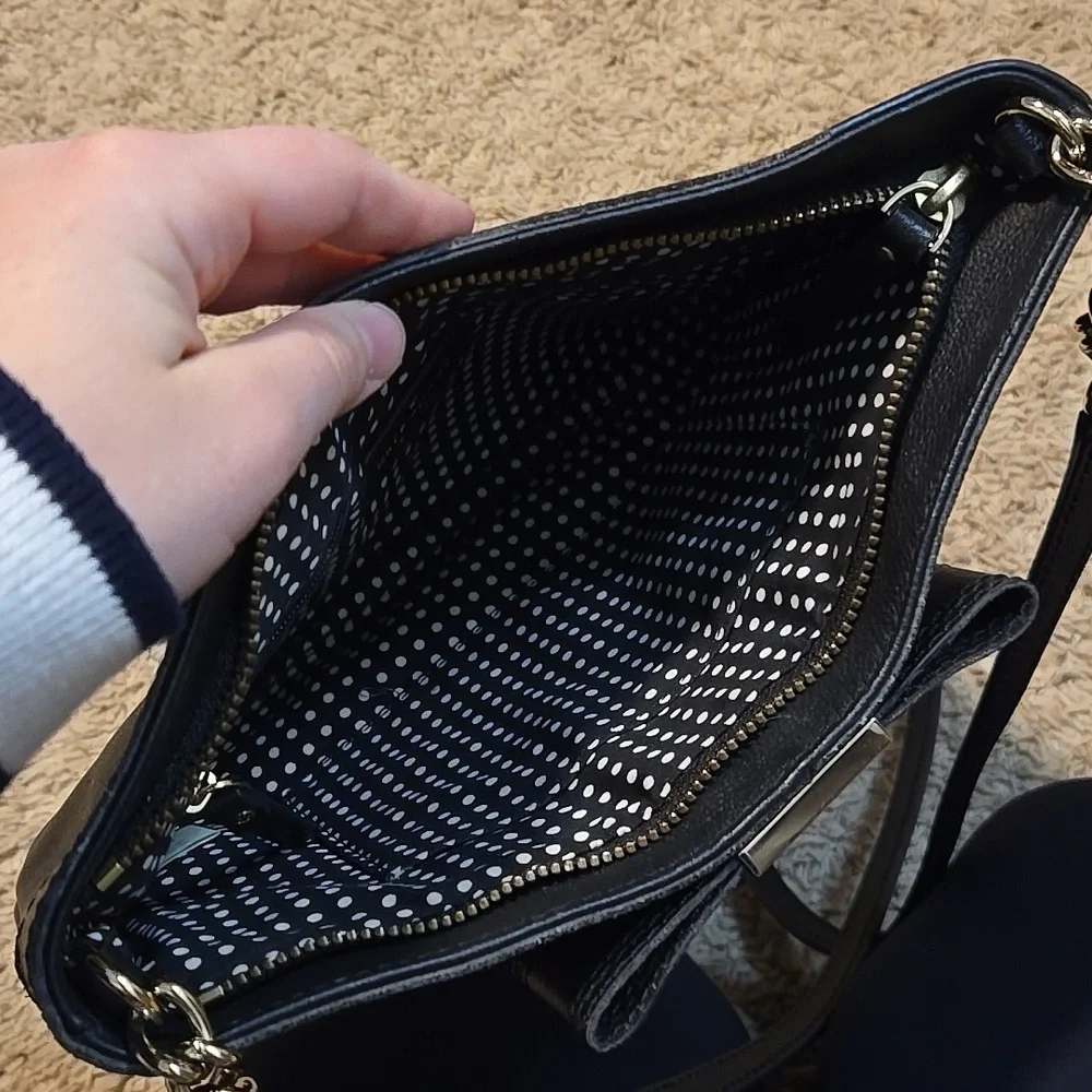Kate Spade Black Leather‎ Crossbody